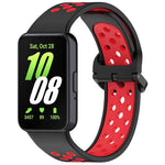 Correia de Relógio Respirável em Silicone Bicolor xDfind, Para Samsung Galaxy Fit 3