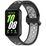 Correia de Relógio Respirável em Silicone Bicolor xDfind, Para Samsung Galaxy Fit 3