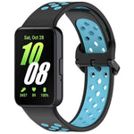 Correia de Relógio Respirável em Silicone Bicolor xDfind, Para Samsung Galaxy Fit 3