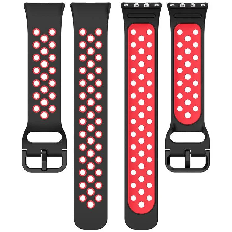 Correia de Relógio Respirável em Silicone Bicolor xDfind, Para Samsung Galaxy Fit 3
