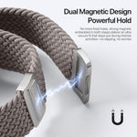 Correia Trançada em Nylon com Fivela Magnética Série Ultra Mixture DUX DUCIS, Para Apple Watch 38 / 40 / 41 / S10 42mm