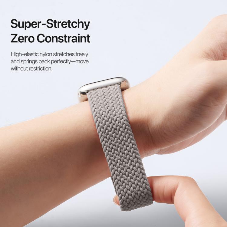 Correia Trançada em Nylon com Fivela Magnética Série Ultra Mixture DUX DUCIS, Para Apple Watch 38 / 40 / 41 / S10 42mm