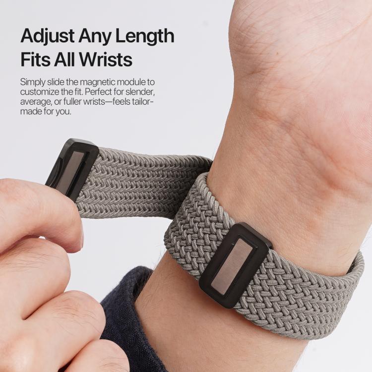 Correia Trançada em Nylon com Fivela Magnética Série Ultra Mixture DUX DUCIS, Para Apple Watch 42 / 44 / 45 / 46 / 49mm