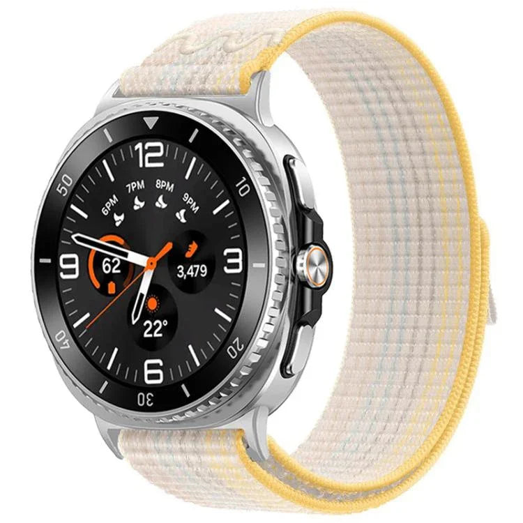 Correia de Relógio em Nylon com Fecho de Gancho e Argola xDfind, Para Samsung Galaxy Watch8 / 8 Classic