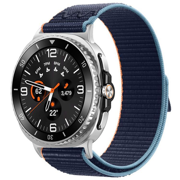 Correia de Relógio em Nylon com Fecho de Gancho e Argola xDfind, Para Samsung Galaxy Watch8 / 8 Classic