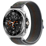 Correia de Relógio em Nylon com Fecho de Gancho e Argola xDfind, Para Samsung Galaxy Watch8 / 8 Classic