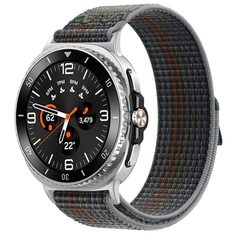 Correia de Relógio em Nylon com Fecho de Gancho e Argola xDfind, Para Samsung Galaxy Watch8 / 8 Classic