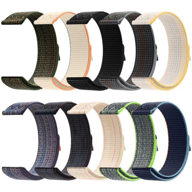 Correia de Relógio em Nylon com Fecho de Gancho e Argola xDfind, Para Samsung Galaxy Watch8 / 8 Classic