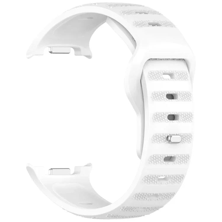 Correia de Relógio em Silicone com Fivela de Estudinhos Prateados e Pontos Redondos xDfind, Para Samsung Galaxy Watch Ultra/Ultra 2025, Para Samsung Galaxy Watch8 / 8 Classic
