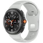 Correia de Relógio em Silicone com Fivela de Estudinhos Prateados e Pontos Redondos xDfind, Para Samsung Galaxy Watch Ultra/Ultra 2025, Para Samsung Galaxy Watch8 / 8 Classic