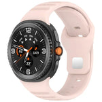 Correia de Relógio em Silicone com Fivela de Estudinhos Prateados e Pontos Redondos xDfind, Para Samsung Galaxy Watch Ultra/Ultra 2025, Para Samsung Galaxy Watch8 / 8 Classic