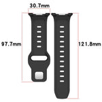 Correia de Relógio em Silicone com Fivela de Estudinhos Prateados e Pontos Redondos xDfind, Para Samsung Galaxy Watch Ultra/Ultra 2025, Para Samsung Galaxy Watch8 / 8 Classic