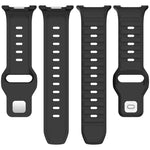 Correia de Relógio em Silicone com Fivela de Estudinhos Prateados e Pontos Redondos xDfind, Para Samsung Galaxy Watch Ultra/Ultra 2025, Para Samsung Galaxy Watch8 / 8 Classic
