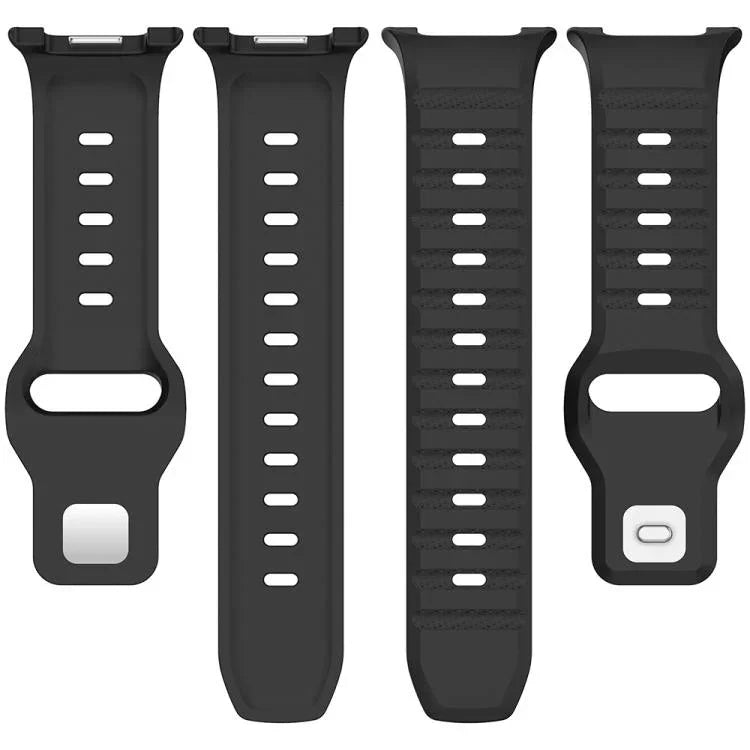 Correia de Relógio em Silicone com Fivela de Estudinhos Prateados e Pontos Redondos xDfind, Para Samsung Galaxy Watch Ultra/Ultra 2025, Para Samsung Galaxy Watch8 / 8 Classic