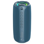 Zealot MP2 Coluna Bluetooth RGB Portátil 20W para Exterior, sem Microfone (Azul), sem Microfone (Camuflado), sem Microfone (Preto)