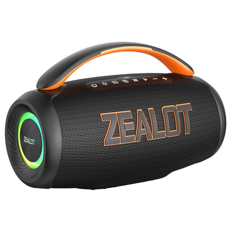 Zealot P12 Coluna Bluetooth RGB Portátil 60W de Mão para Exterior, P12, PT12