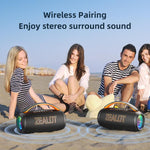 Zealot P12 Coluna Bluetooth RGB Portátil 60W de Mão para Exterior, P12, PT12
