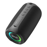 Zealot M2 Coluna Bluetooth RGB Portátil 8W para Exterior, com 2 Microfones, com 1 Microfone