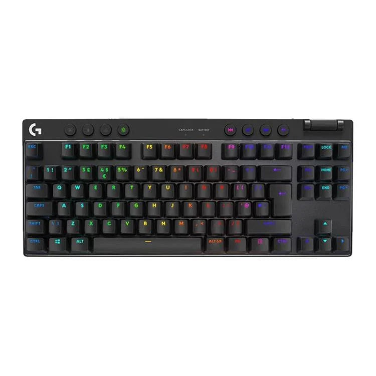 Teclado Gaming Sem Fios Logitech G PRO X TKL, Interruptores Mecânicos GX-L