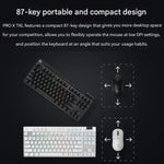 Teclado Gaming Sem Fios Logitech G PRO X TKL, Interruptores Mecânicos GX-L
