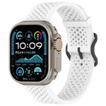 Correia de Relógio em Silicone Respirável xDfind, Para Apple Watch 42 / 44 / 45 / 46 / 49mm, Para Apple Watch 38 / 40 / 41 / S10 42mm