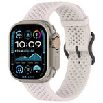 Correia de Relógio em Silicone Respirável xDfind, Para Apple Watch 42 / 44 / 45 / 46 / 49mm, Para Apple Watch 38 / 40 / 41 / S10 42mm