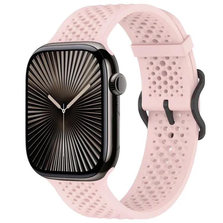 Correia de Relógio em Silicone Respirável xDfind, Para Apple Watch 42 / 44 / 45 / 46 / 49mm, Para Apple Watch 38 / 40 / 41 / S10 42mm