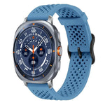 Correia de Silicone Respirável xDfind, Para Samsung Galaxy Watch Ultra / Ultra 2025, Para Samsung Galaxy Watch8 / 8 Classic, Para Samsung Galaxy Watch 7 / 6 / 5 / FE