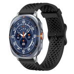 Correia de Silicone Respirável xDfind, Para Samsung Galaxy Watch Ultra / Ultra 2025, Para Samsung Galaxy Watch8 / 8 Classic, Para Samsung Galaxy Watch 7 / 6 / 5 / FE