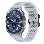 Correia de Silicone Respirável xDfind, Para Samsung Galaxy Watch Ultra / Ultra 2025, Para Samsung Galaxy Watch8 / 8 Classic, Para Samsung Galaxy Watch 7 / 6 / 5 / FE