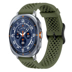 Correia de Silicone Respirável xDfind, Para Samsung Galaxy Watch Ultra / Ultra 2025, Para Samsung Galaxy Watch8 / 8 Classic, Para Samsung Galaxy Watch 7 / 6 / 5 / FE