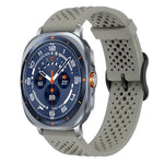 Correia de Silicone Respirável xDfind, Para Samsung Galaxy Watch Ultra / Ultra 2025, Para Samsung Galaxy Watch8 / 8 Classic, Para Samsung Galaxy Watch 7 / 6 / 5 / FE