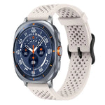 Correia de Silicone Respirável xDfind, Para Samsung Galaxy Watch Ultra / Ultra 2025, Para Samsung Galaxy Watch8 / 8 Classic, Para Samsung Galaxy Watch 7 / 6 / 5 / FE