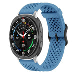 Correia de Silicone Respirável xDfind, Para Samsung Galaxy Watch Ultra / Ultra 2025, Para Samsung Galaxy Watch8 / 8 Classic, Para Samsung Galaxy Watch 7 / 6 / 5 / FE