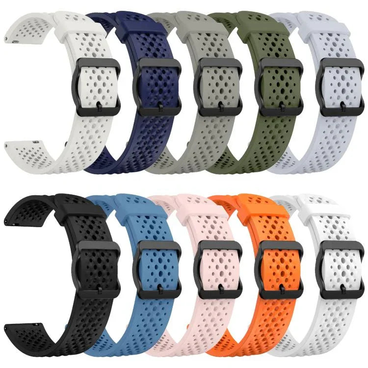 Correia de Silicone Respirável xDfind, Para Samsung Galaxy Watch Ultra / Ultra 2025, Para Samsung Galaxy Watch8 / 8 Classic, Para Samsung Galaxy Watch 7 / 6 / 5 / FE