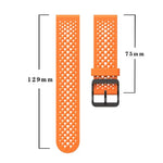 Correia de Silicone Respirável xDfind, Para Samsung Galaxy Watch Ultra / Ultra 2025, Para Samsung Galaxy Watch8 / 8 Classic, Para Samsung Galaxy Watch 7 / 6 / 5 / FE