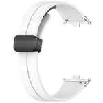 xDfind  Flat Head Groove Folding Black Buckle Silicone Watch Band, For Xiaomi Band 10 Pro / 9 Pro / Redmi Watch 6, For Redmi Watch 3 Active / Watch 3 Lite, For Redmi Watch 3