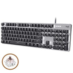 Teclado Mecânico com Fios e Retroiluminação Logitech K845, Comprimento do Cabo: 1,8m, Eixo Longhua Castanho, Eixo Longhua Vermelho