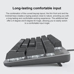 Teclado Mecânico com Fios e Retroiluminação Logitech K845, Comprimento do Cabo: 1,8m, Eixo Longhua Castanho, Eixo Longhua Vermelho