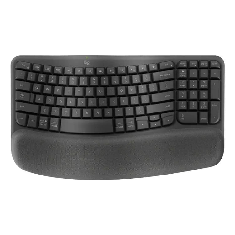 Logitech WAVE KEYS Wireless Ergonomic Keyboard