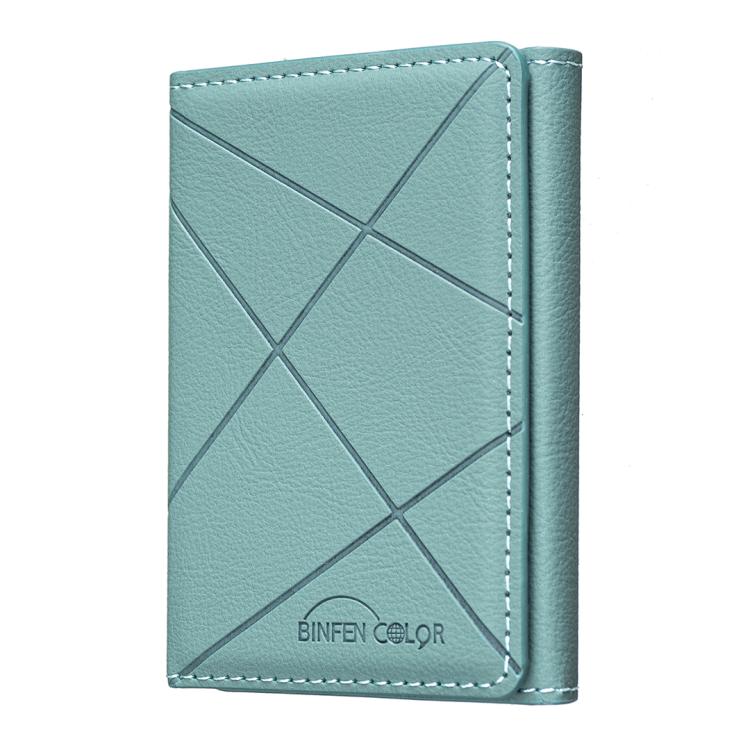 BFK24 Carteira Magnética de Couro Magsafe com Relevo Diamante