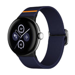 Correia Elástica de Nylon xDfind para Relógio, Para Google Pixel Watch 4 / 3 45mm, Para Google Pixel Watch 4 / 3 / 2 / 1 41mm