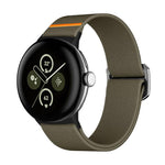 Correia Elástica de Nylon xDfind para Relógio, Para Google Pixel Watch 4 / 3 45mm, Para Google Pixel Watch 4 / 3 / 2 / 1 41mm