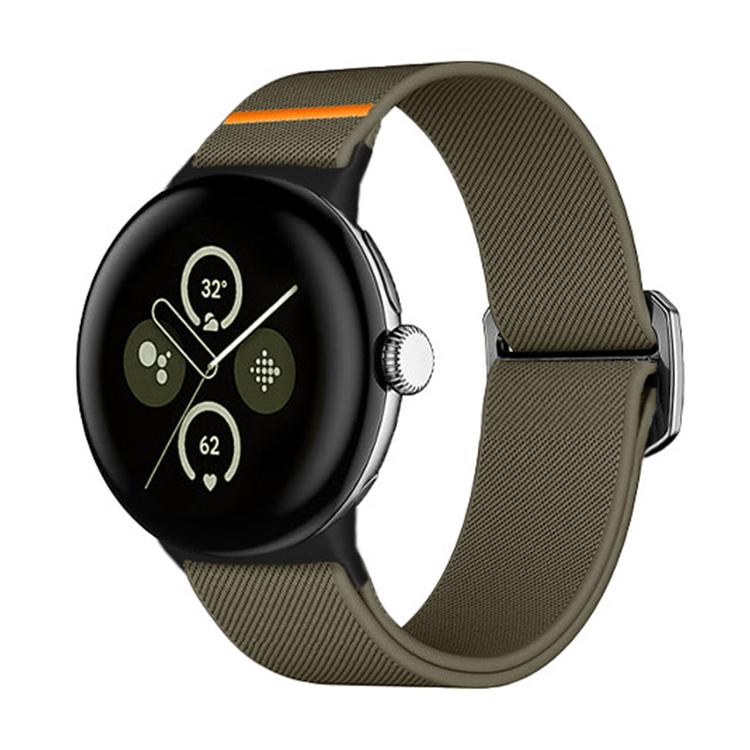 Correia Elástica de Nylon xDfind para Relógio, Para Google Pixel Watch 4 / 3 45mm, Para Google Pixel Watch 4 / 3 / 2 / 1 41mm