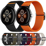 Correia Elástica de Nylon xDfind para Relógio, Para Google Pixel Watch 4 / 3 45mm, Para Google Pixel Watch 4 / 3 / 2 / 1 41mm