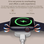Carregador Sem Fios Magnético Portátil de 8 Pinos xDfind para Apple Watch