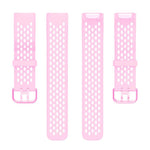xDfind Hole Style Breathable Silicone Watch Band, For Fitbit Charge 6 / 5