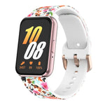 Correia de Silicone xDfind com Fivela Dourada e Estampada, Para Samsung Galaxy Fit3