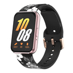 Correia de Silicone xDfind com Fivela Dourada e Estampada, Para Samsung Galaxy Fit3