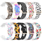 Correia de Silicone xDfind com Fivela Dourada e Estampada, Para Samsung Galaxy Fit3